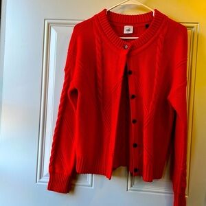 Cabi Sweater orange color size medium